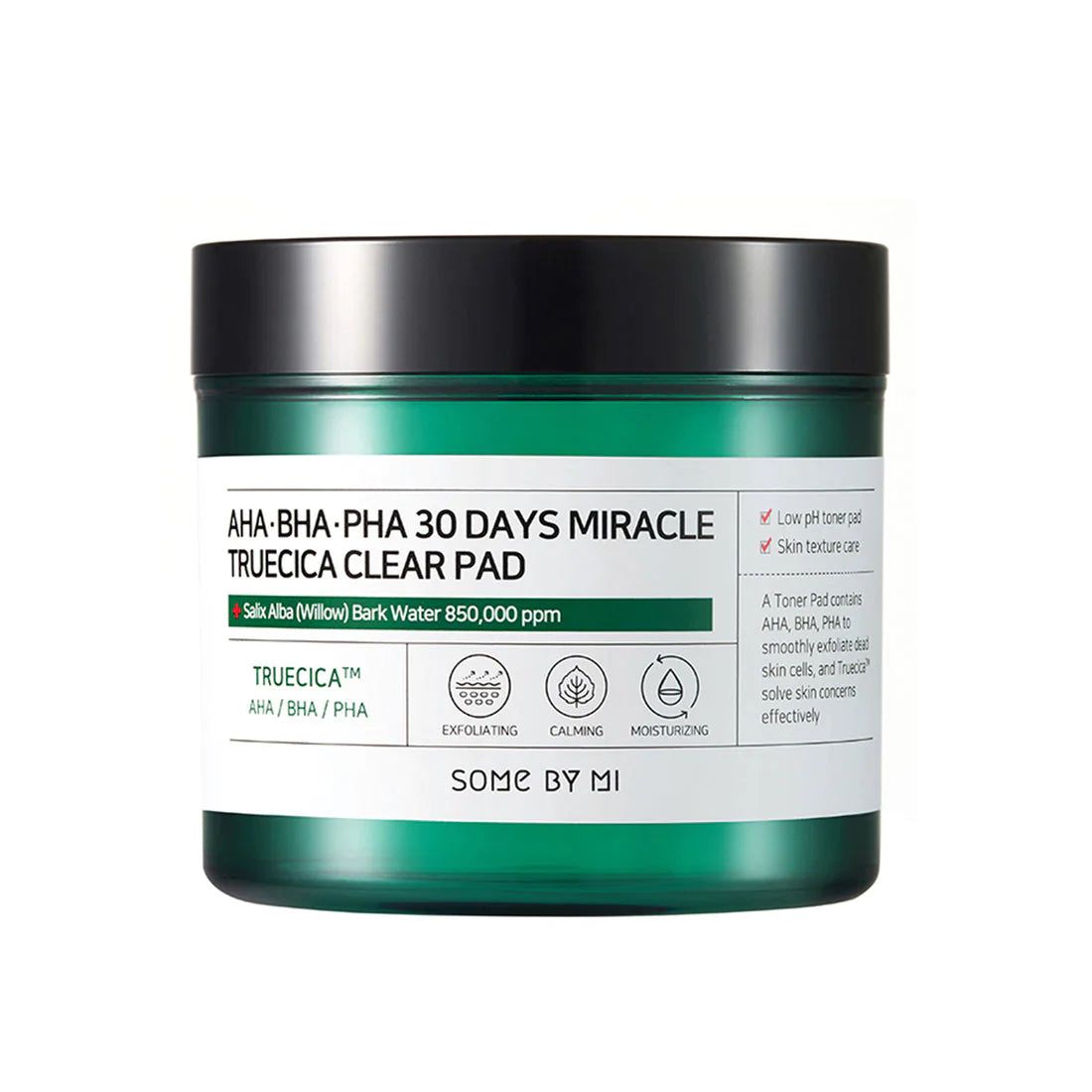 SOME BY MI AHA, BHA, PHA 30 Days Miracle Truecica Clear Pad