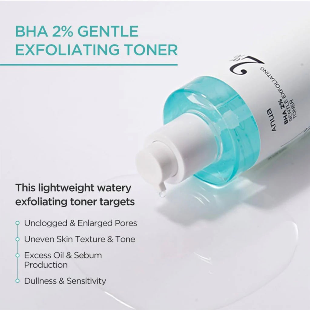 ANUA BHA 2% Gentle Exfoliating Toner 150ml