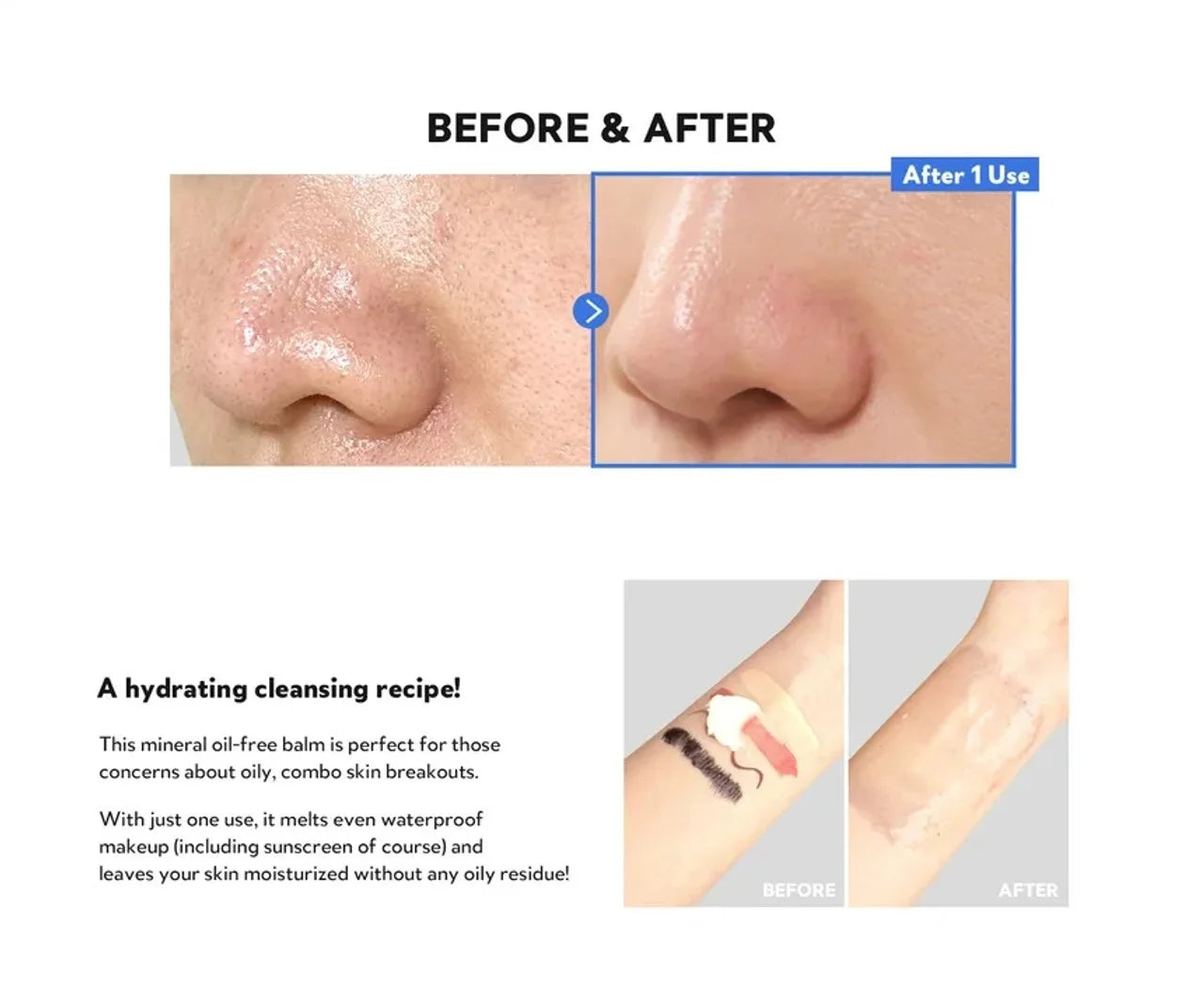 TIRTIR Hydro Boost Enzyme Cleansing Balm 50ml