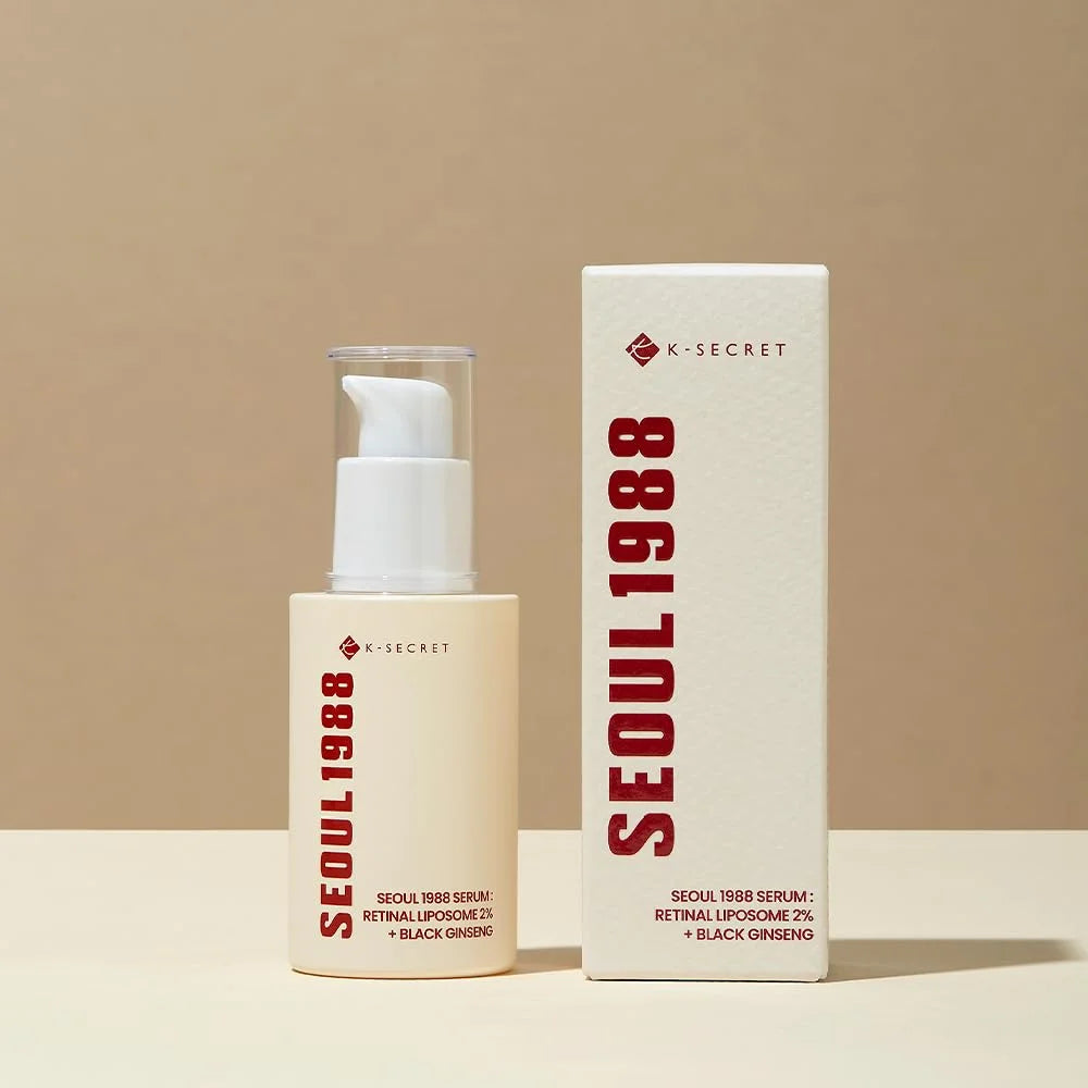 KSECRET - SEOUL 1988 Serum: Retinal Liposome 2% + Black Ginseng 30ml