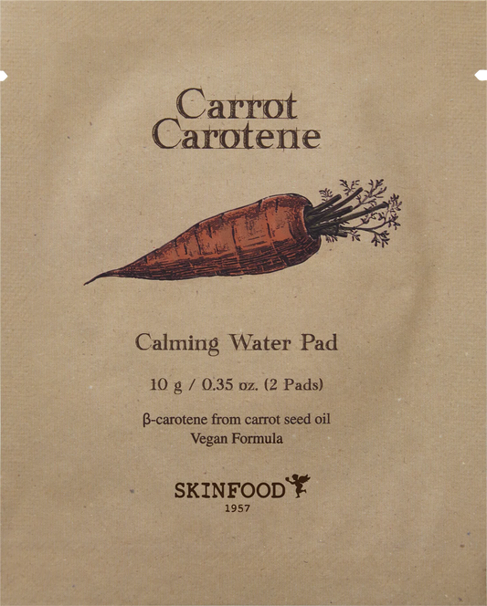 SKINFOOD Carrot Carotene Calming Water Pad Pouch (2 Pads)